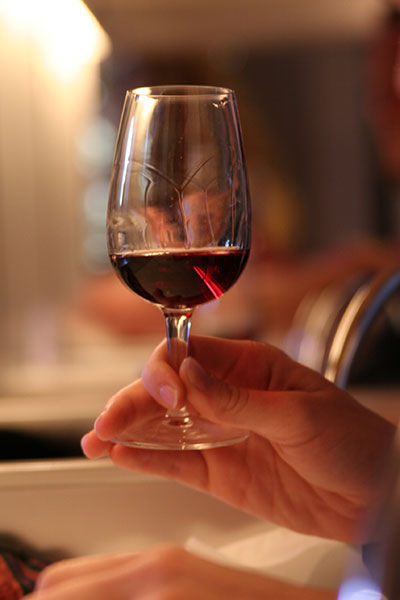 Glass of wine – Grignan